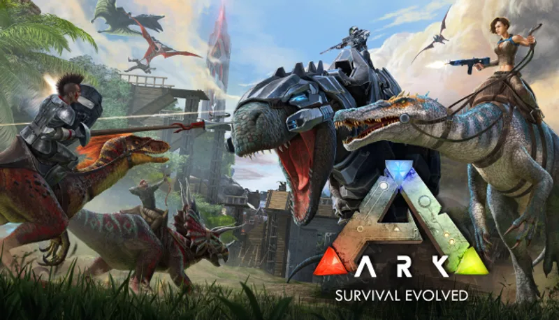 ARK: Survival Evolved key art