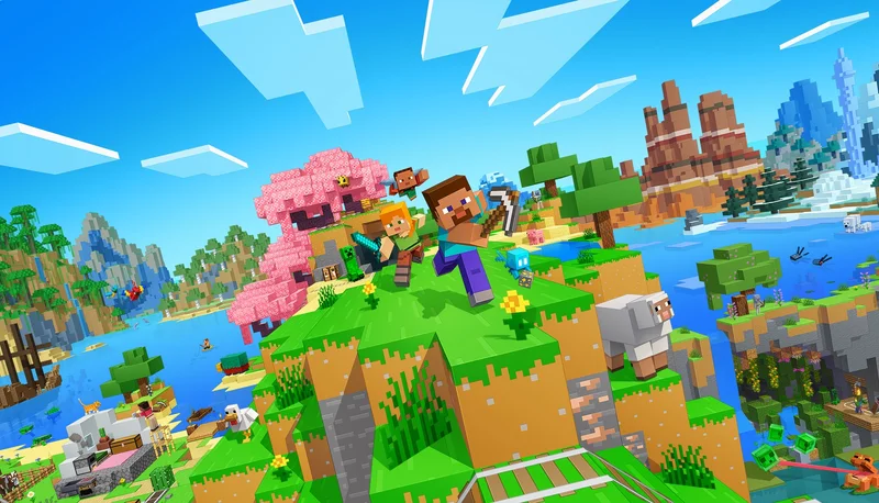 Minecraft key art