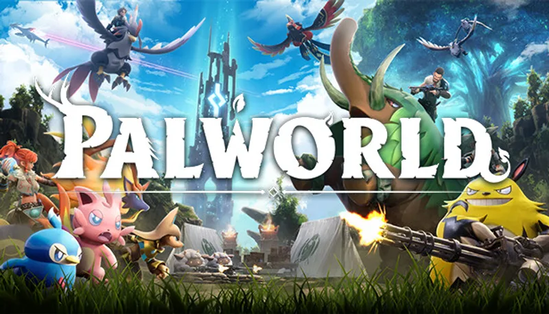 Palworld key art