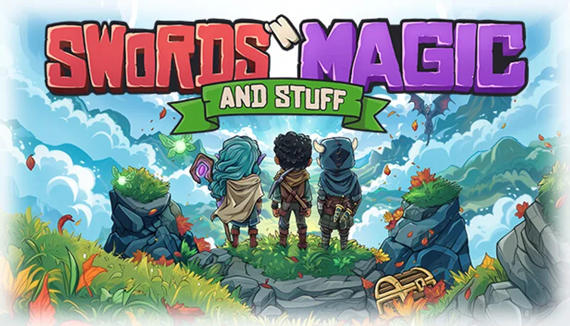 Swords 'n Magic and Stuff key art