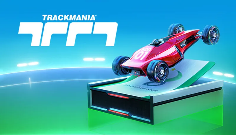 Trackmania key art